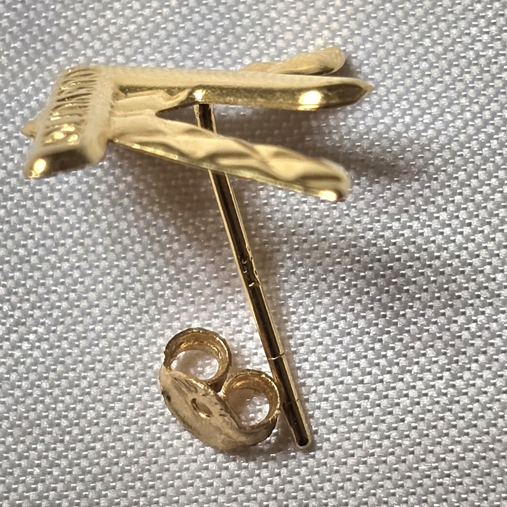 LV Gold Earrings - Picture 4 of 13